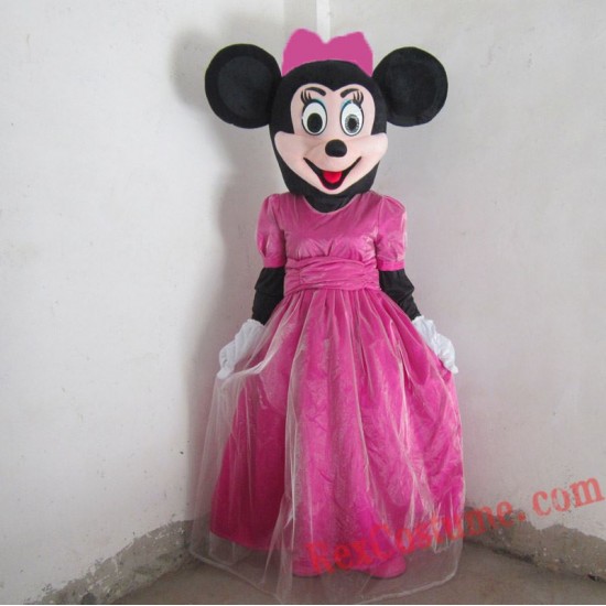 Disney Wedding Minnie Mouse Mascot Costume for Adult