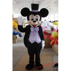 Disney Wedding Mickey Mouse Mascot Costume for Adult