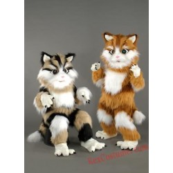 Realistic Cat Mascot Costume for Adult