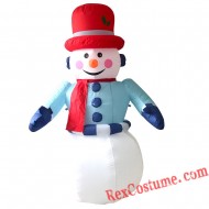 Christmas Inflatable Snowman Blow Up Party Decor