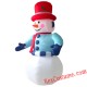 Christmas Inflatable Snowman Blow Up Party Decor