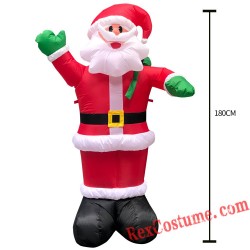 Christmas Inflatable Santa Claus Blow Up Party Decor