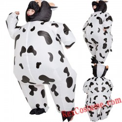 Cow Inflatable Blow Up Costume Adults