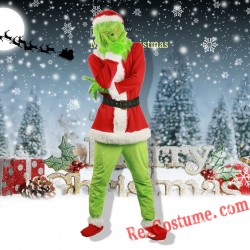 Grinch Christmas Cosplay Costume Grinch Costume