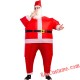 Christmas Santa Claus Inflatable Blow Up Costume