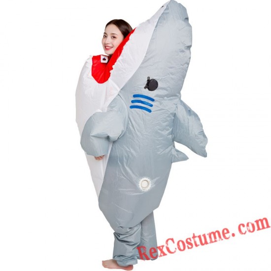 Sea Animal Shark Inflatable Costume Adults