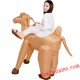 Camel Ride On Inflatable Costume Adults