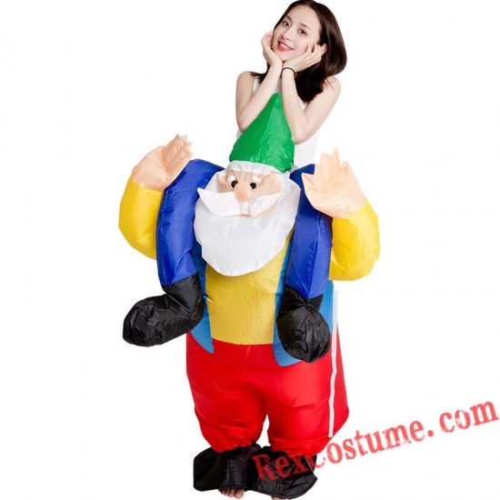 Christmas Santa Claus Inflatable Costume Christmas Suit