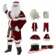 Christmas Santa Claus Costume Santa Suit Adults/ Kids