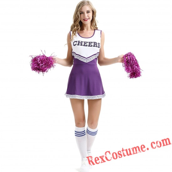 Cheers Cheer Leader Costume Schoolgirl Dress