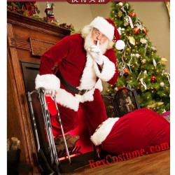 Christmas Santa Claus Costume Santa Suit