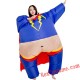 Lightning Superman Inflatable Blow Up Costume