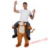 Adult Piggyback Ride On Carry Me Monkey Mascot costume