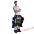 Adult Piggyback Ride On Carry Me Dwarfs Mascot costume