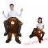 Adult Piggyback Ride On Carry Me Bear Mascot costume
