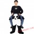 Adult Piggyback Ride On Carry Me Panda Mascot costume